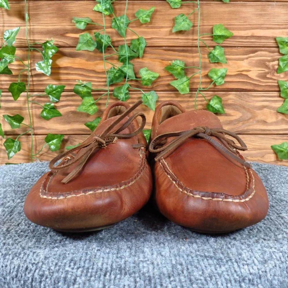 Sperry Wave Driver Mens Driving Shoe Size 13 Nautical Loafer Brown Leather